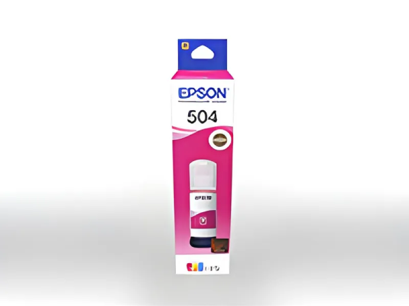 Epson 504 - 70 ml - magenta - original - recarga de tinta - para EcoTank L4150, L4260, L6161, L6171, L6191, L6270