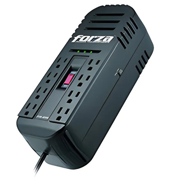 Cargador Forza Power - Forza - Adaptador de corriente - Externa-CA 115 V - 8 Tomas de Corriente - 2200 VA