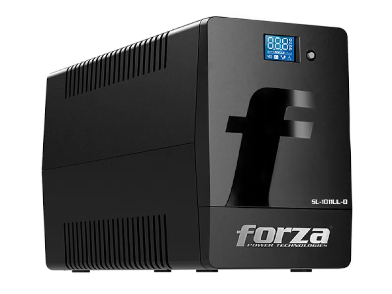 Forza SL Series SL-1011UL - UPS - CA 110/120 V - 600 vatios - 1000 VA - 7.2 Ah-USB-conectores de salida: 8