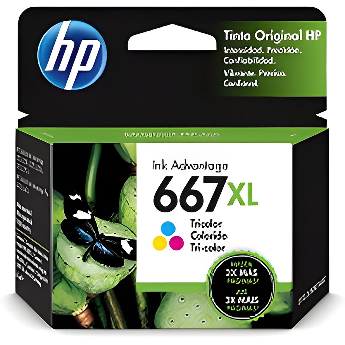 HP - 667XL - Cartucho de tinta - Tricolor - 3YM80AL