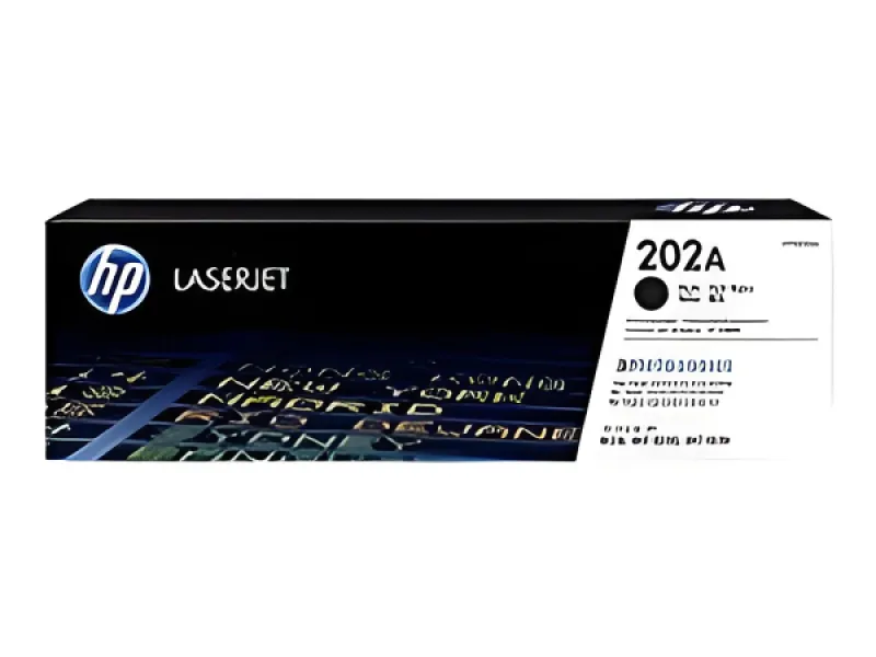 HP 202A - Negro - Original - LaserJet - Cartucho de Tóner (CF500A) - Para Color LaserJet Pro M254dw, M254nw, MFP M280nw, MFP M281cdw, MFP M281fdn, MFP M281fdw