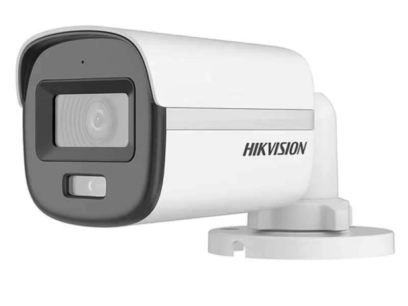Hikvision ColorVu - Cámara de vigilancia - Interior / Exterior - Luz híbrida inteligente Fija Mini