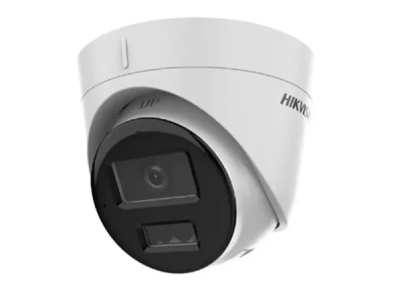 Hikvision 4MP Cámara de Red Tipo Bala Fija Inteligente con Luz - Micrófono Integrado - 2MP - Exterior-H.265+-Focal Fija 2.8mm - 1920 × 1080-DWDR-IP67
