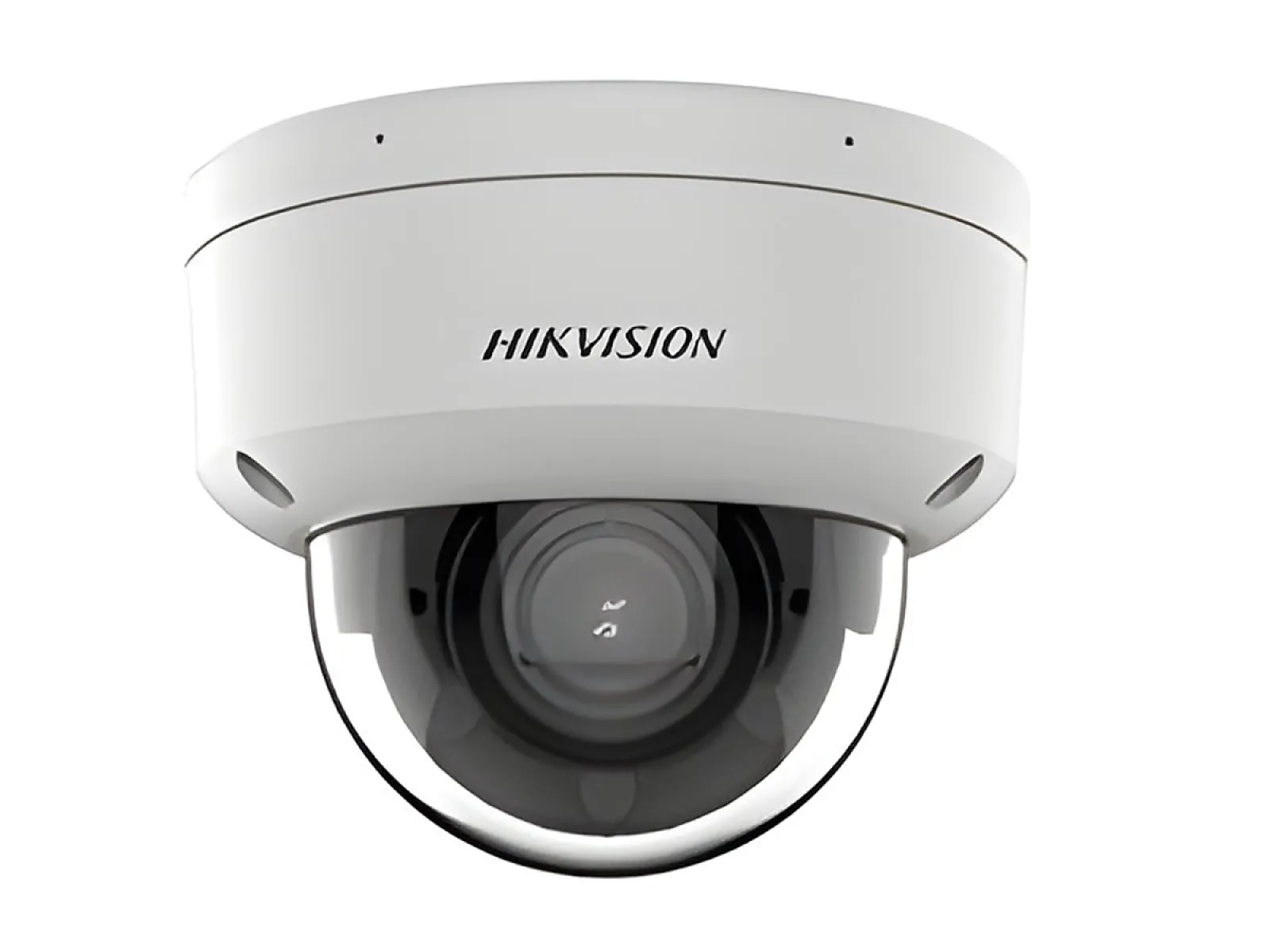 Hikvision Cámara de Red Domo Varifocal Motorizada con Luz Híbrida Inteligente Acusense de 4 MP - Micrófono Incorporado - 4MP - Exterior - H.265 - Varifocal de 2,8 a 12 mm - 2688 × 1520 - 120Db WDR-IP67-IK10-Micro SD