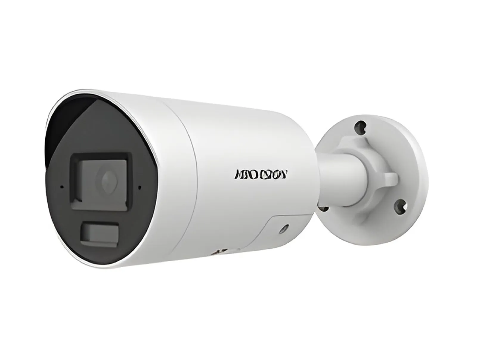 Hikvision 4MP Cámara de red bullet fija inteligente híbrida Acusense con luz - Micrófono incorporado - 4MP - Exterior-H.265+-Focal fija 2.8 mm - 2688 × 1520-WDR 120DB-IP67