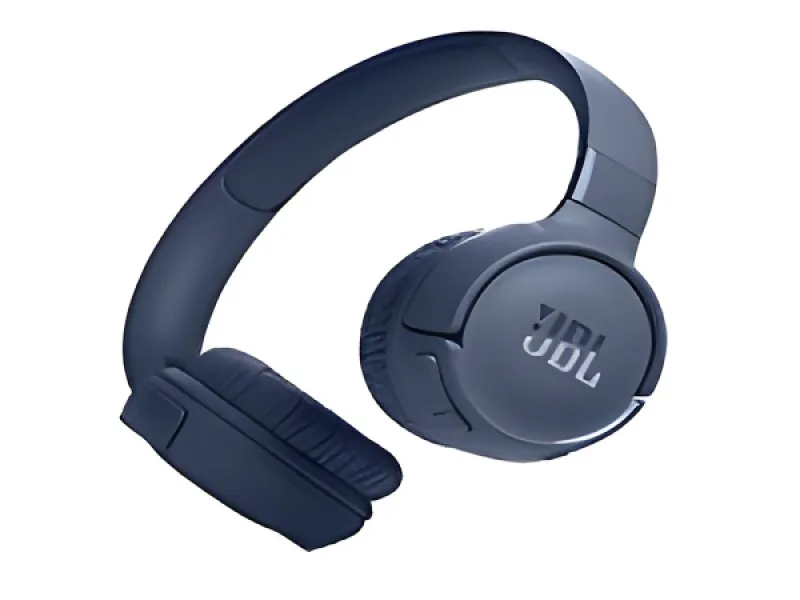JBL TUNE 520BT - Audífonos con diadema con micro - en oreja - Bluetooth-inalámbrico-azul
