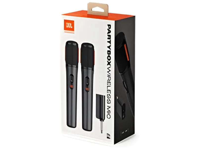 JBL PartyBox - Juego de micrófono - Inalámbrico - Wi-Fi-Negro