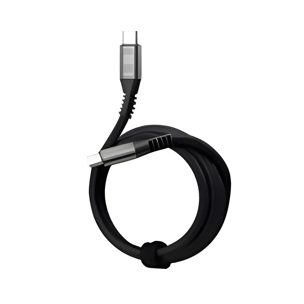 Klip Xtreme - Cable USB - 24 pines USB-C - 1,8 m - Negro - Carga rápida trenzada 240W