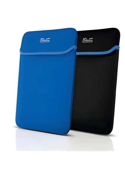 Klip Xtreme - Funda para portátil - 15,6 in - Negro azul-neopreno reversible