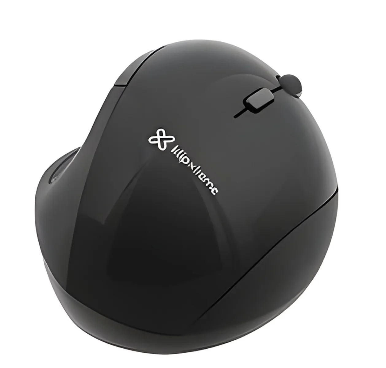 Klip Xtreme - Mouse - 2,4 GHz - Inalámbrico-Negro-Ergonómico