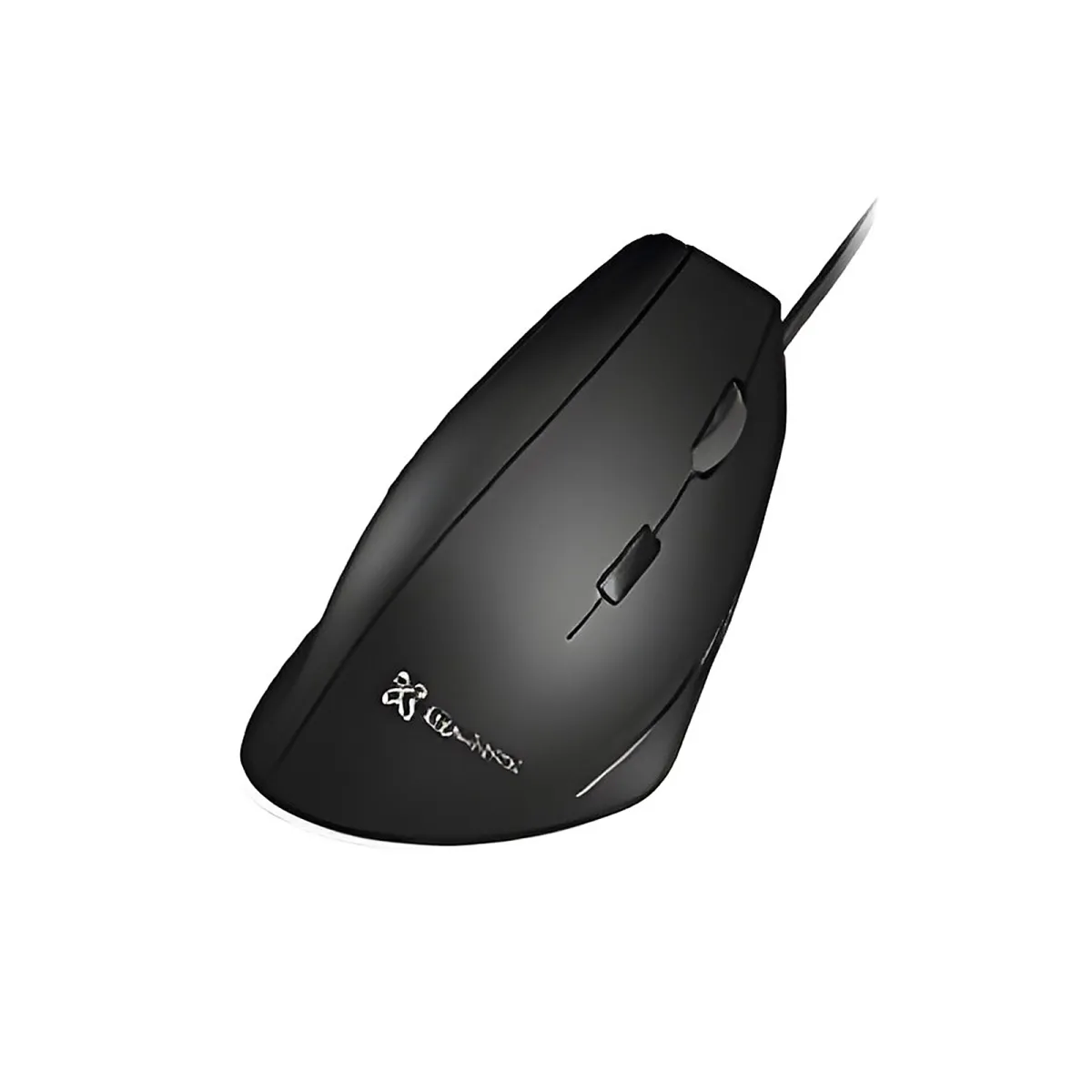 Klip Xtreme - Mouse - USB - Con cable-Negro-Ultra ergonómico