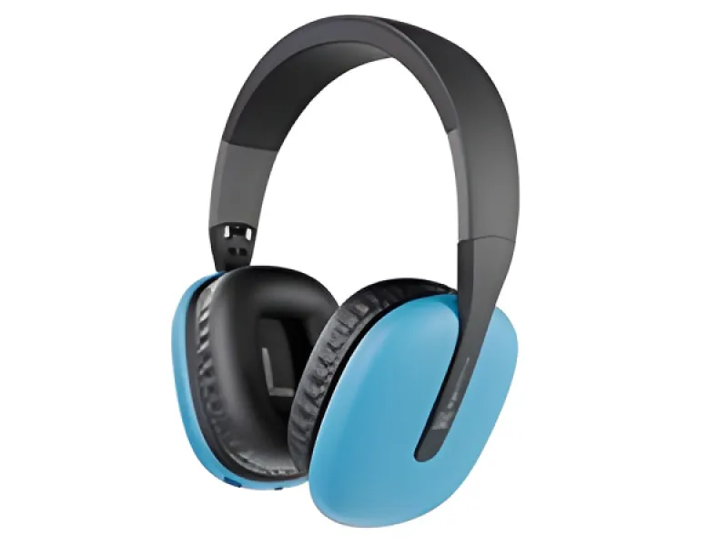 Klip Xtreme - KWH-010BL - Audífonos - Para Audio Hogar / Para Electrónica Portátil / Para Audio Profesional / Para Teléfono Celular-Inalámbricos - 25Hrs-Azul-BT