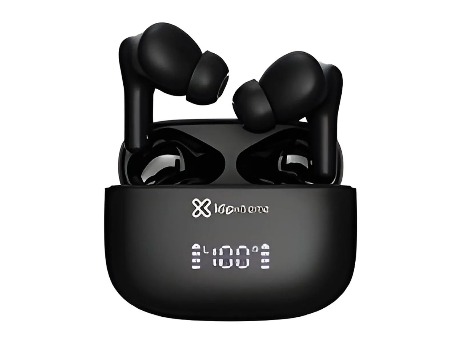 Klip Xtreme - Audífonos inalámbricos verdaderos - Para teléfono / Para electrónica portátil / Para tableta - Inalámbricos - 26Hrs Hybdrid ANC Negro