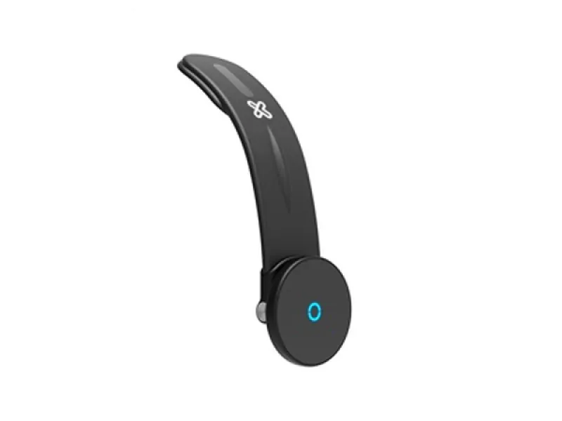 Klip Xtreme - Soporte de carga inalámbrico para coche - 15 Watt - 24 pines USB-C-Celular/Audífonos inalámbricos/Apple AirPods/Apple Watch-Inalámbrico-Para Smartphones-Velcro plegable