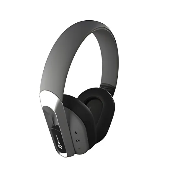 Klip Xtreme - KWH-750GR - Audífonos - Para Audio Hogar / Para Electrónica Portátil / Para Audio Profesional / Para Teléfono Celular - Inalámbricos - 40Hr Color Gris