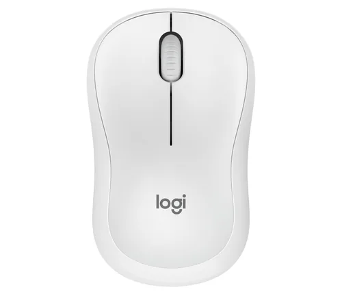 Logitech M240 Silent Bluetooth Mouse, Compact, Portable, Smooth Tracking, Off-white - Mouse - 3 botones - inalámbrico-Bluetooth-blanco hueso