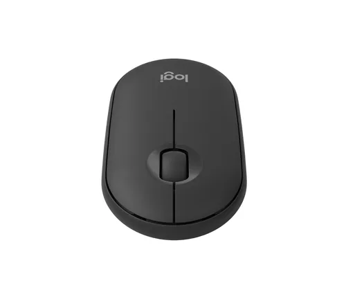 Logitech Pebble Mouse 2 M350s - Mouse - óptico - 3 botones-inalámbrico-Bluetooth-grafito