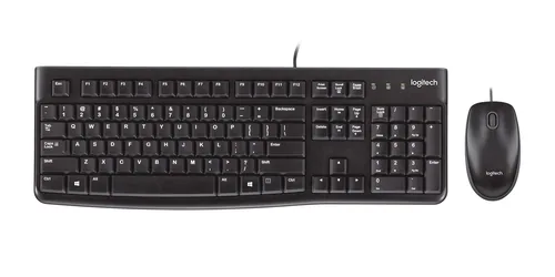 Logitech Desktop MK120 - Juego de teclado y Mouse - USB