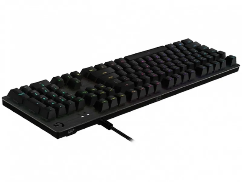 Logitech - Teclado - G513 - Inalámbrico-Inglés-Bluetooth 3.0-Carbono