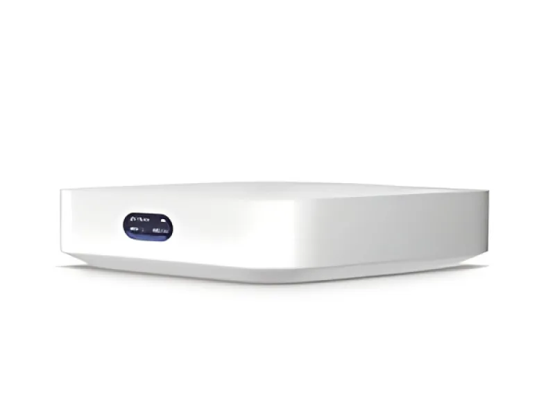 Ubiquiti UniFi - Router – Inalámbrico - Material de la carcasa: Policarbonato - Interfaz de gestión: Ethernet Bluetooth-Interfaz de red LAN: (1) puerto GbE RJ45-WAN: (1) puerto GbE RJ45-Método de alimentación: USB tipo C (5 V CC/3A)-MIMO: 2,4 GHz/ 5 GHz 2