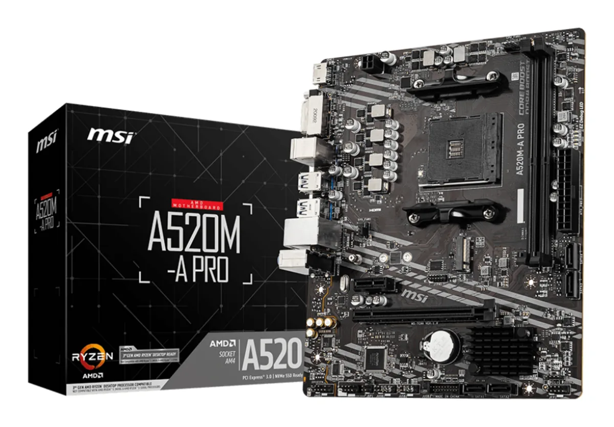 MSI - A520M-A PRO - Placa base