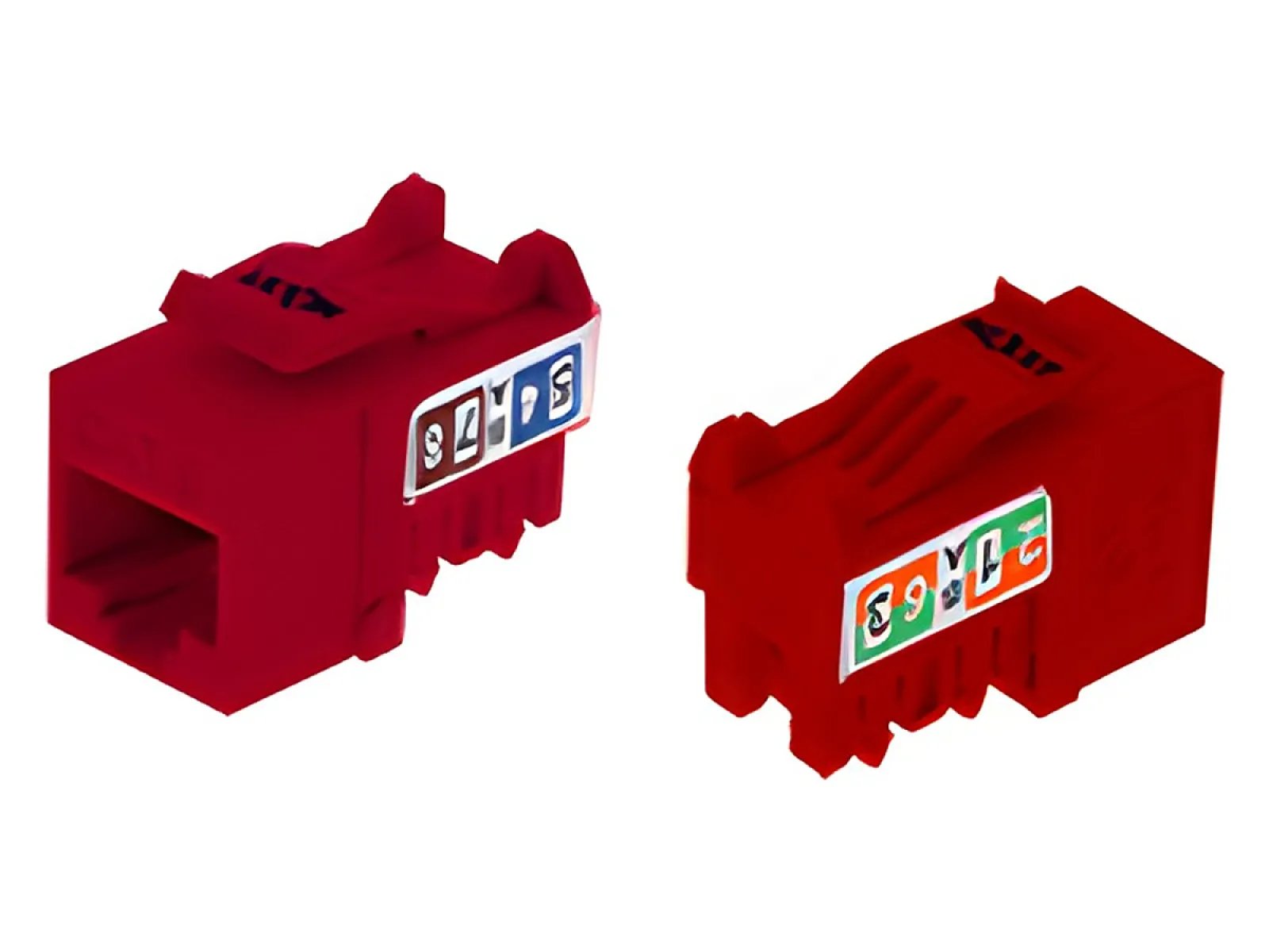 Nexxt Solutions Infraestructura - Conector Keystone - Categoría 6 - Cat6 Unshd KJ Rojo