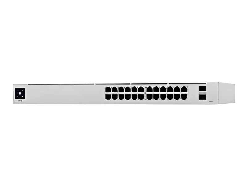 Ubiquiti UniFi Switch USW-24-POE - Switch - Gestionado - 24 x 10/100/1000 (16 PoE+) + 2 x Gigabit SFP-montaje en rack, sobremesa-PoE++ (95 W)
