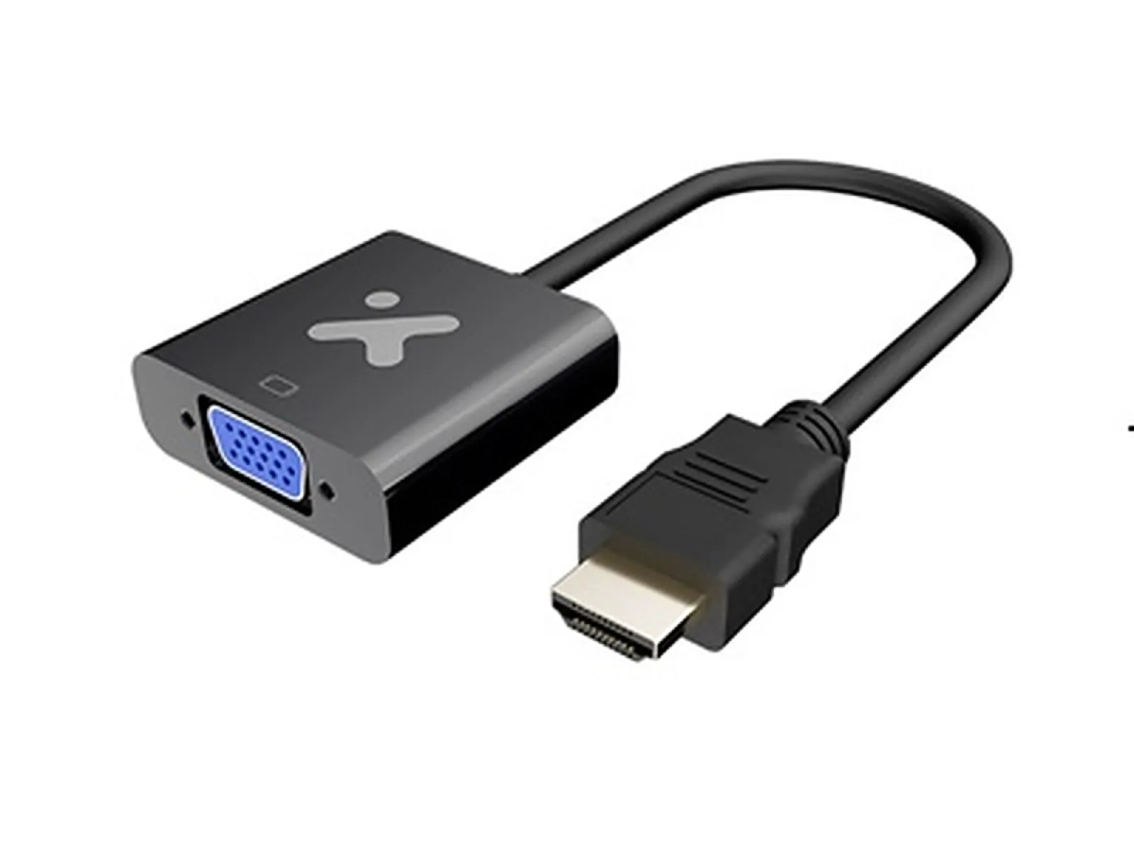 Xtech - Adaptador de vídeo - HDMI tipo A de 19 pines - VGA-Negro-XTC - 384