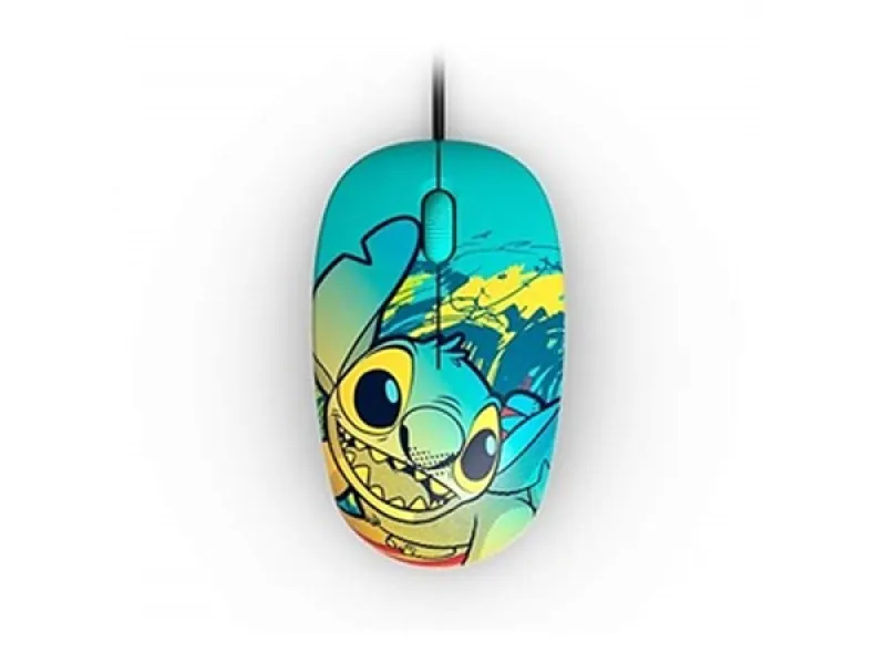 Xtech - xtm-d406st-bl - Mouse - usb-con cable-disney stich azul