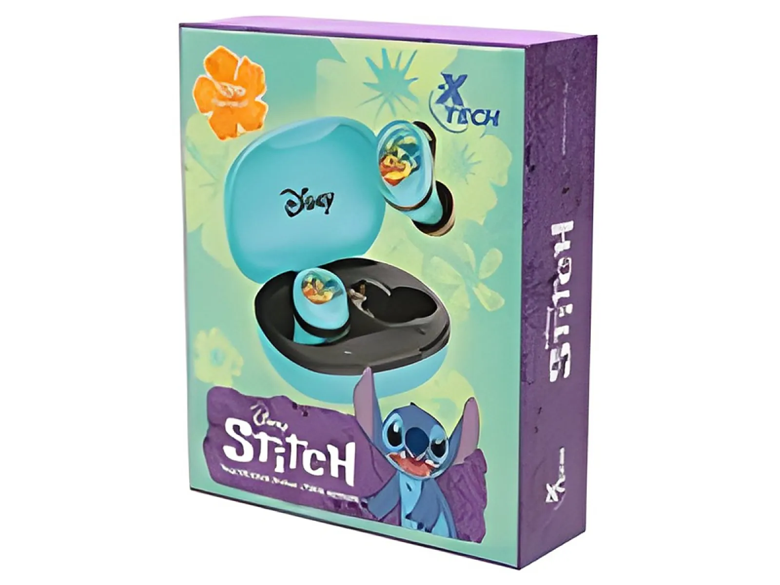 Xtech XTH-D701ST-BL - Audífonos inalámbricos verdaderos - Inalámbricos - Audífonos Disney Stich Azul