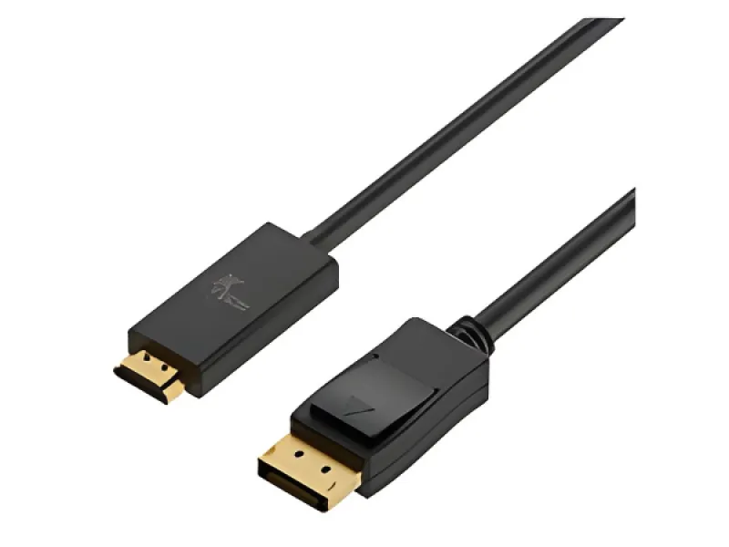 Xtech - Cable de pantalla - DisplayPort DP - HDMI - 3 m - Negro - DP (m) a HDMI (m) XTC - 359