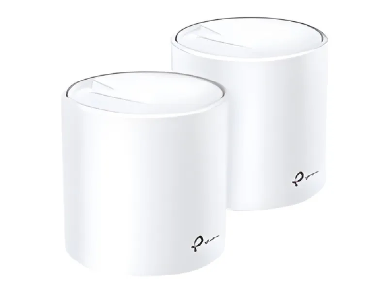 TP-LINK Deco X20 V2 - Sistema Wi-Fi - (2 Routers) - hasta 370 m²-malla 1GbE-Wi-Fi 6-Doble banda