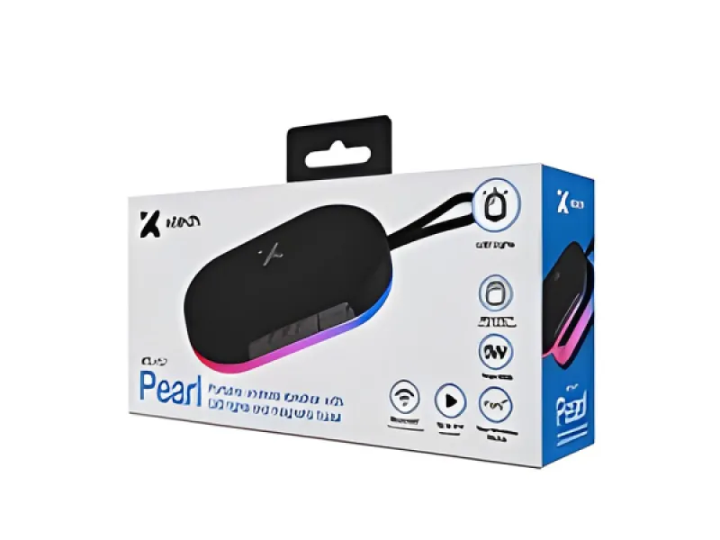 Xtech - Bocina - negro con luces LED y base magnética - BT 5W TWS XTS - 607