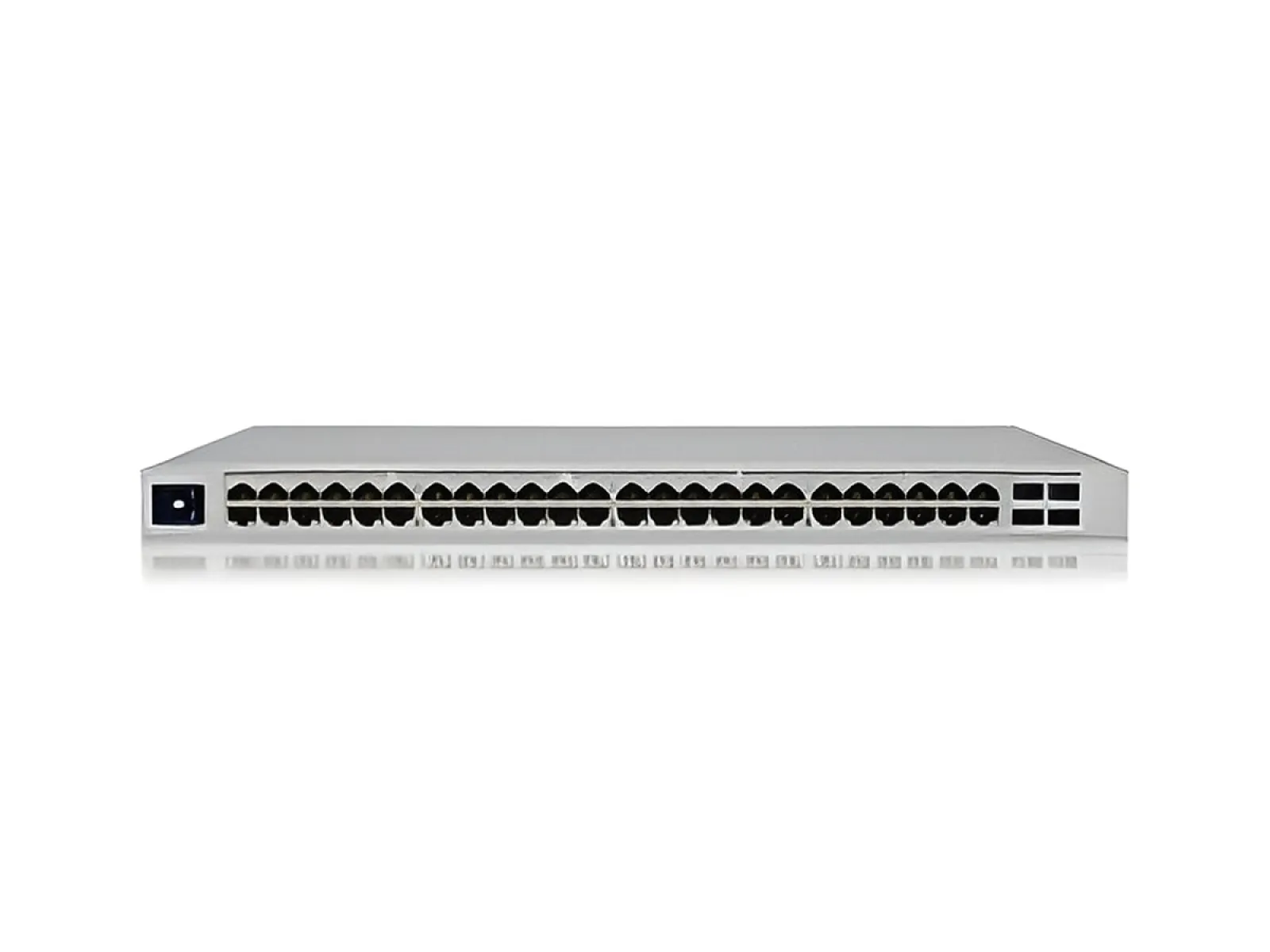 Ubiquiti UniFi Switch USW-PRO-48-POE - Switch - Gestionado - 48 x 10/100/1000 (40 PoE+, 8 PoE++) + 4 x 10Gb Ethernet SFP+-montaje en rack-PoE++ (600 W)-CA 120/230 V / DC 11,5/52 V