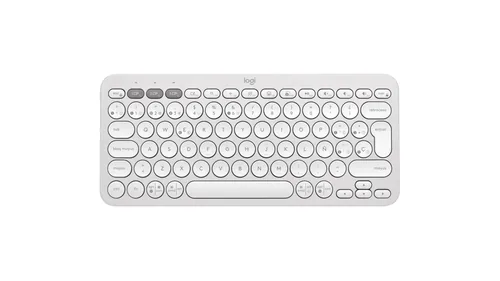 Logitech - Teclado - Inalámbrico - Blanco