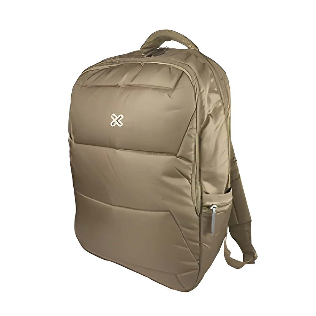 Klip Xtreme - Mochila para portátil - 15.6" - Nylon 1200D-Caqui-Dos Compartimentos