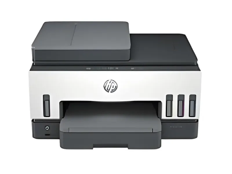 HP Smart Tank 790 All-in-One - Impresora multifunción - color - chorro de tinta-rellenable-Letter A (216 x 279 mm)/A4 (210 x 297 mm) (original)-A4/Legal (material)-hasta 13 ppm (copiando)-hasta 15 ppm (impresión)-250 hojas - 33.6 Kbps-USB 2.0, Bluetooth, 