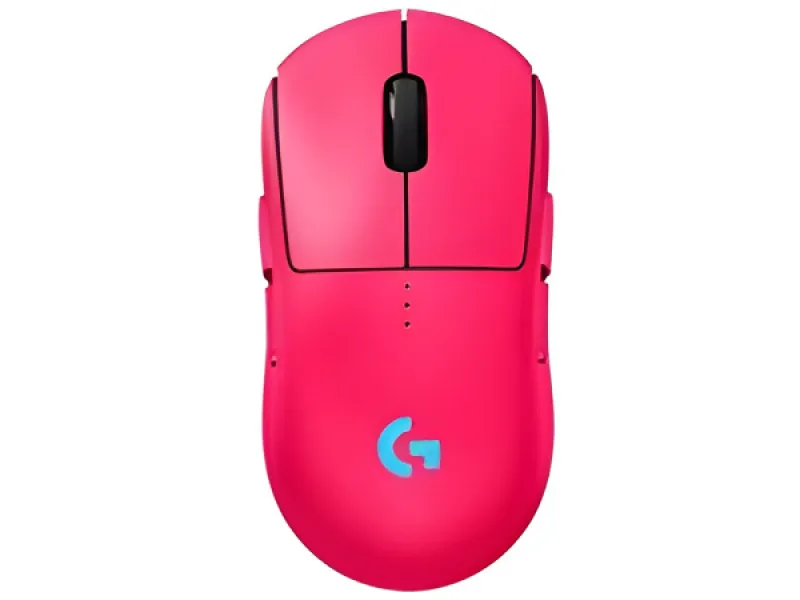 Logitech G Pro 2 - Mouse - Inalámbrico - Magenta