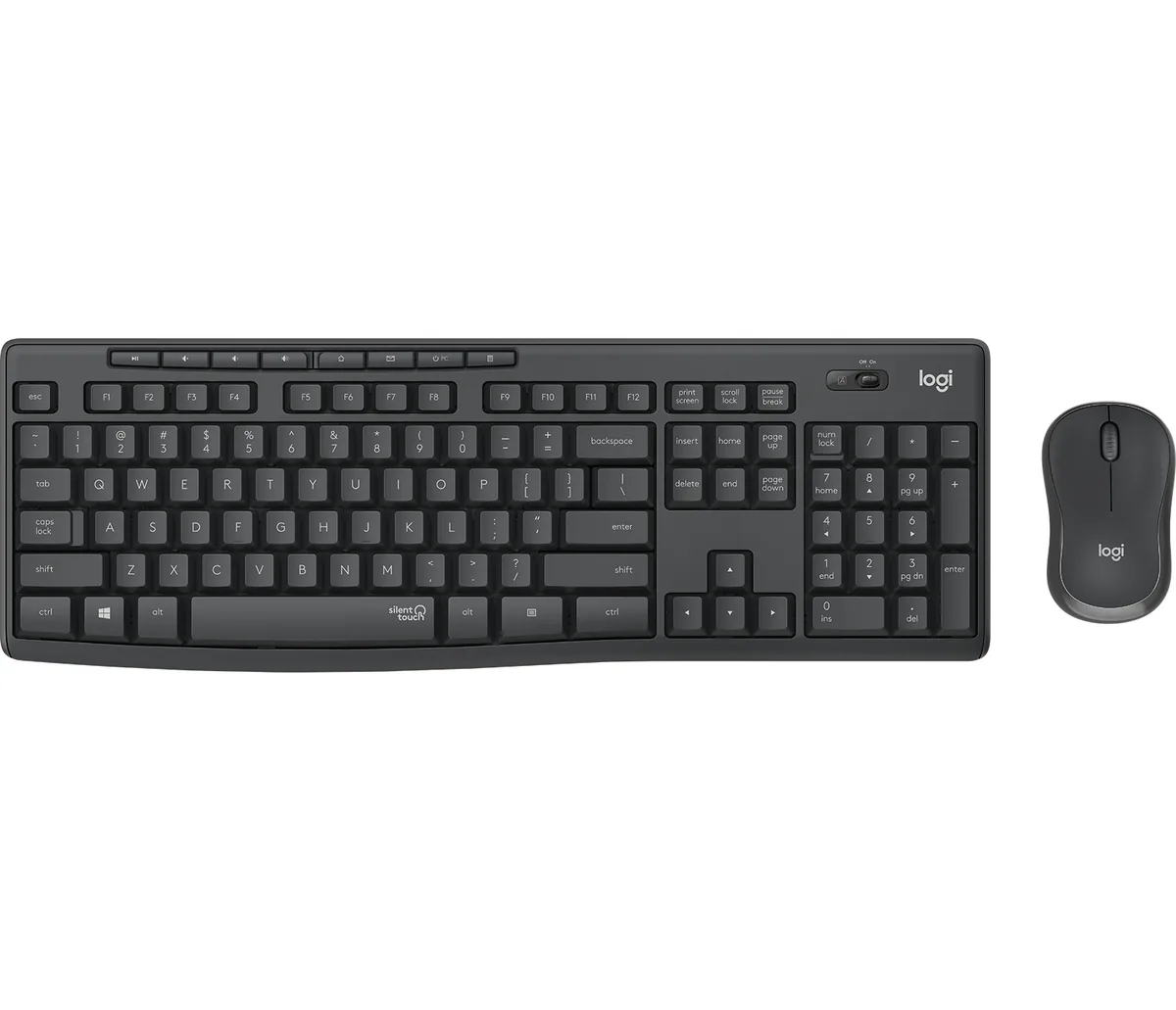 Logitech - Combo Inalámbrico Silencioso MK295 – Español