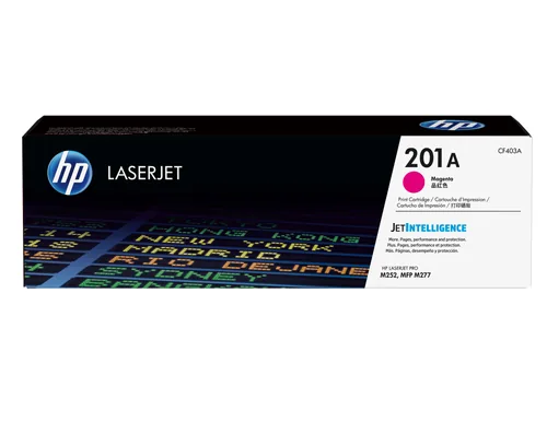 HP 201A - Magenta - Original - LaserJet - Cartucho de Tóner (CF403A) - Para Color LaserJet Pro M252dn, M252dw, M252n, MFP M277c6, MFP M277dw, MFP M277n