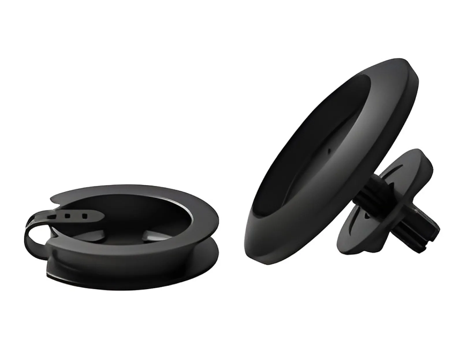 Logitech Rally Mic Pod Mount - Soporte de micrófono para escritorio - negro mate - para Logitech Rally, Rally Plus