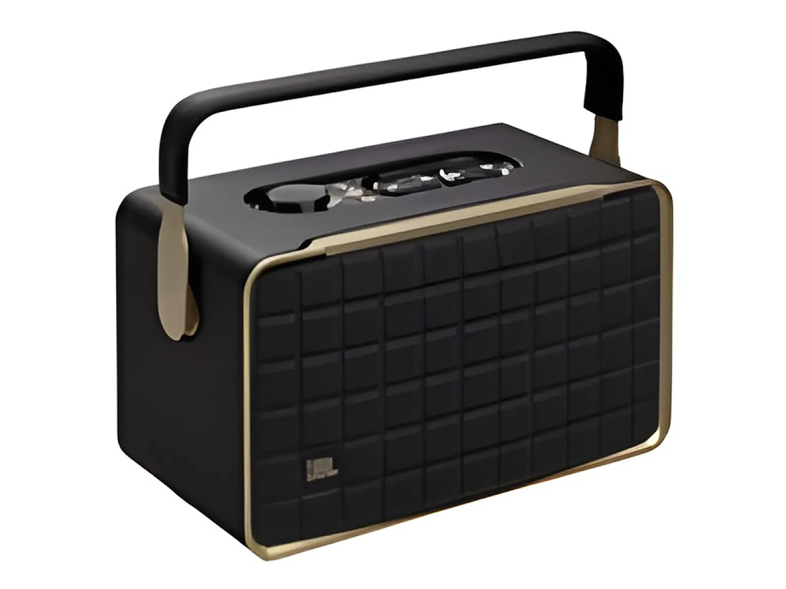 JBL Authentics 300 - Bocina inteligente - para uso portátil - canal 2.0-Bluetooth, Wi-Fi 6-controlado por aplicación - 2 vías-negro
