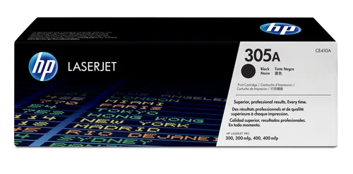 HP 305A - Negro - Original - Cartucho de tóner LaserJet (CE410A) - para LaserJet Pro 300 M351, 400 M451, MFP M375, MFP M475