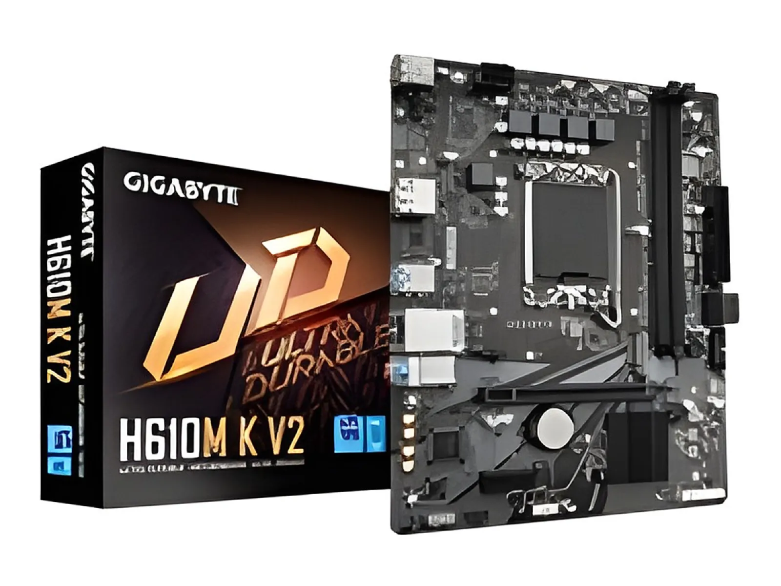 Gigabyte - Placa Base - Micro ATX - Socket LGA1700 - Intel H610 - para Pentium / para Core i3 / para Core i5 / para Core i7 - Ninguno