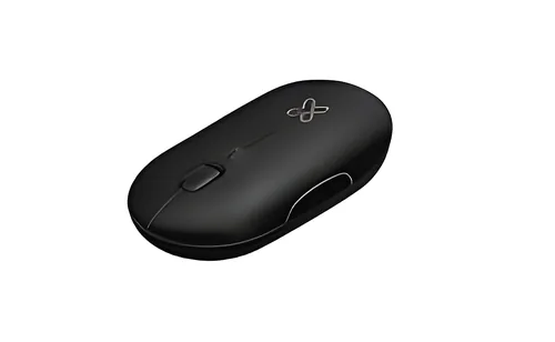 Klip Xtreme - Mouse - 2,4 GHz - Inalámbrico-Negro-Slim