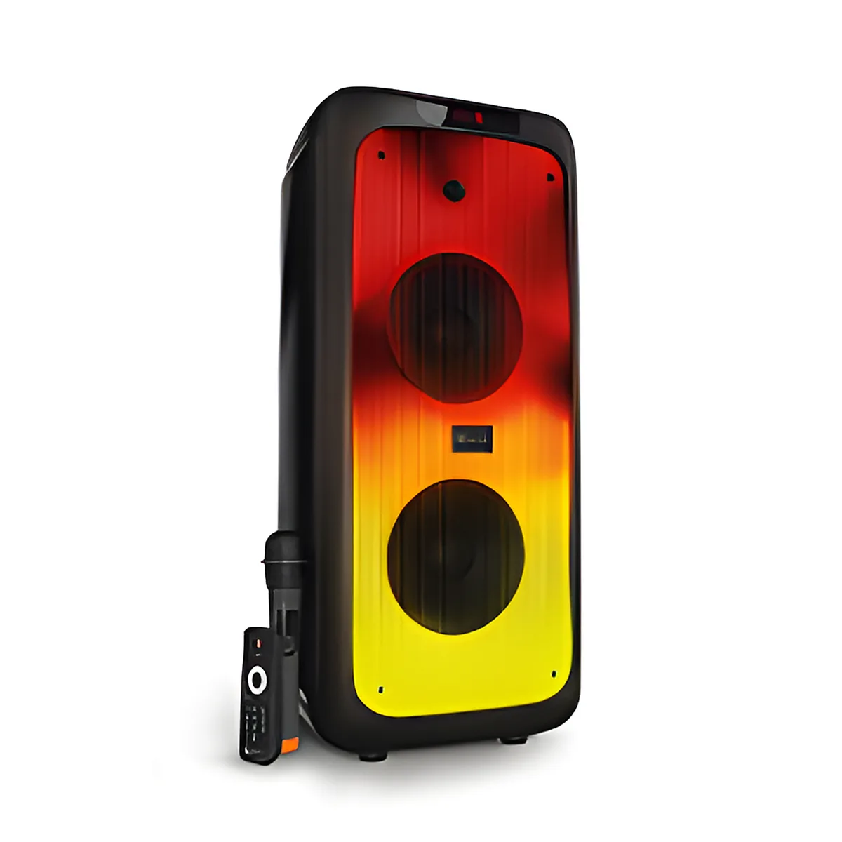 Klip Xtreme KLS-662 - Bocina - Negro - 8inch-Portable-Luces Led flameantes-Portable