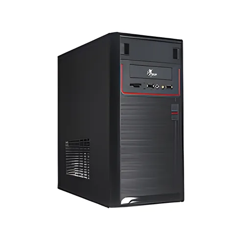 Xtech - Escritorio - Micro ATX - Caja para PC totalmente negra 600W ps logo
