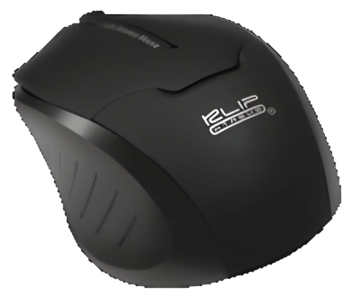 Klip Xtreme - Voltrex - Mouse - Inalámbrico - 2,4 GHz - Negro - 1600dpi