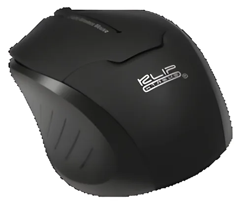 Klip Xtreme - Voltrex - Mouse - Inalámbrico - 2,4 GHz - Negro - 1600dpi