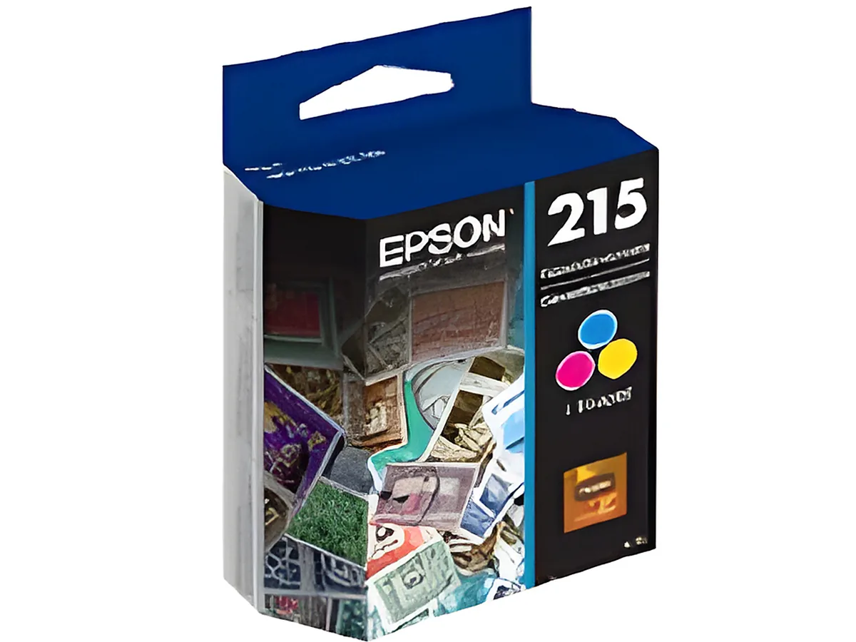 Epson 215 - Color (cian, magenta, amarillo) - original - cartucho de tinta-para WorkForce WF - 100